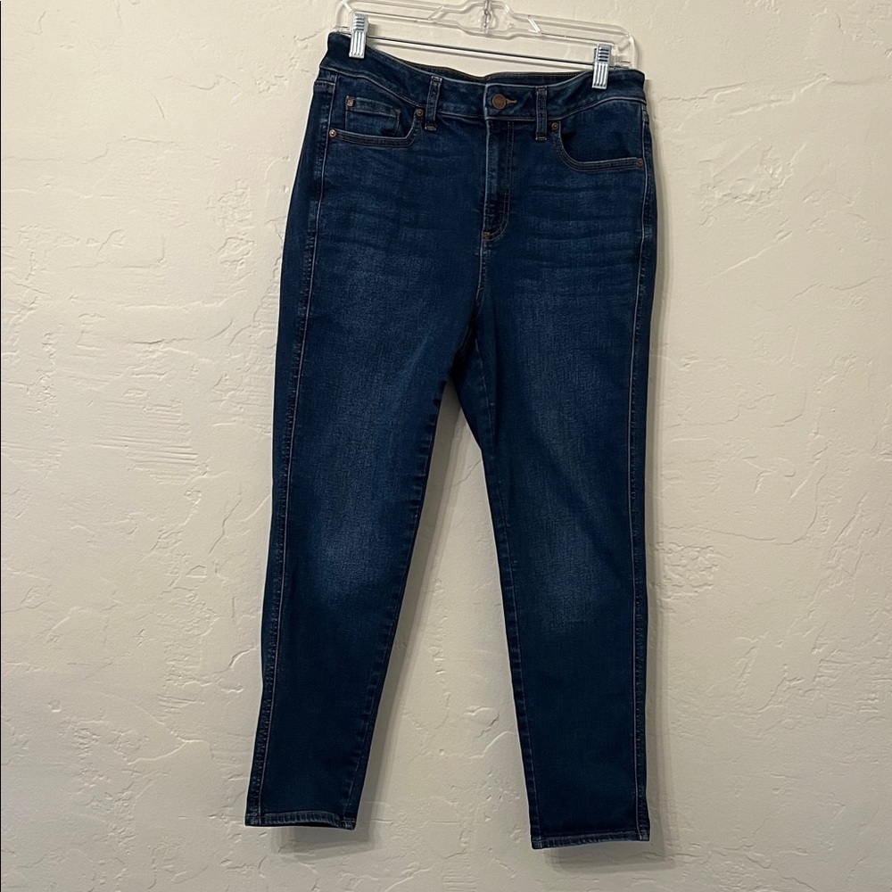 Chico's Dark Blue Ankle Jeans